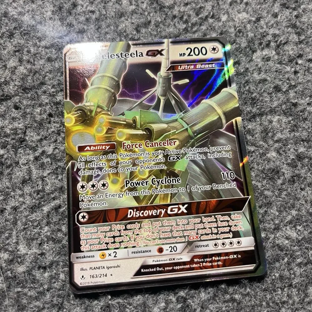 Celesteela GX Ultra Rare SM - Unbroken Bonds 163/214 NM